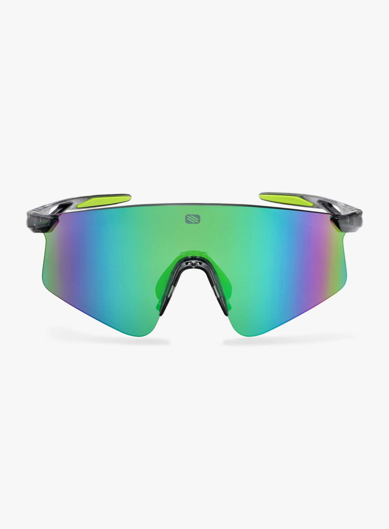 Sonnenbrille Rudy Project Astral X - crystal ash/multilaser green