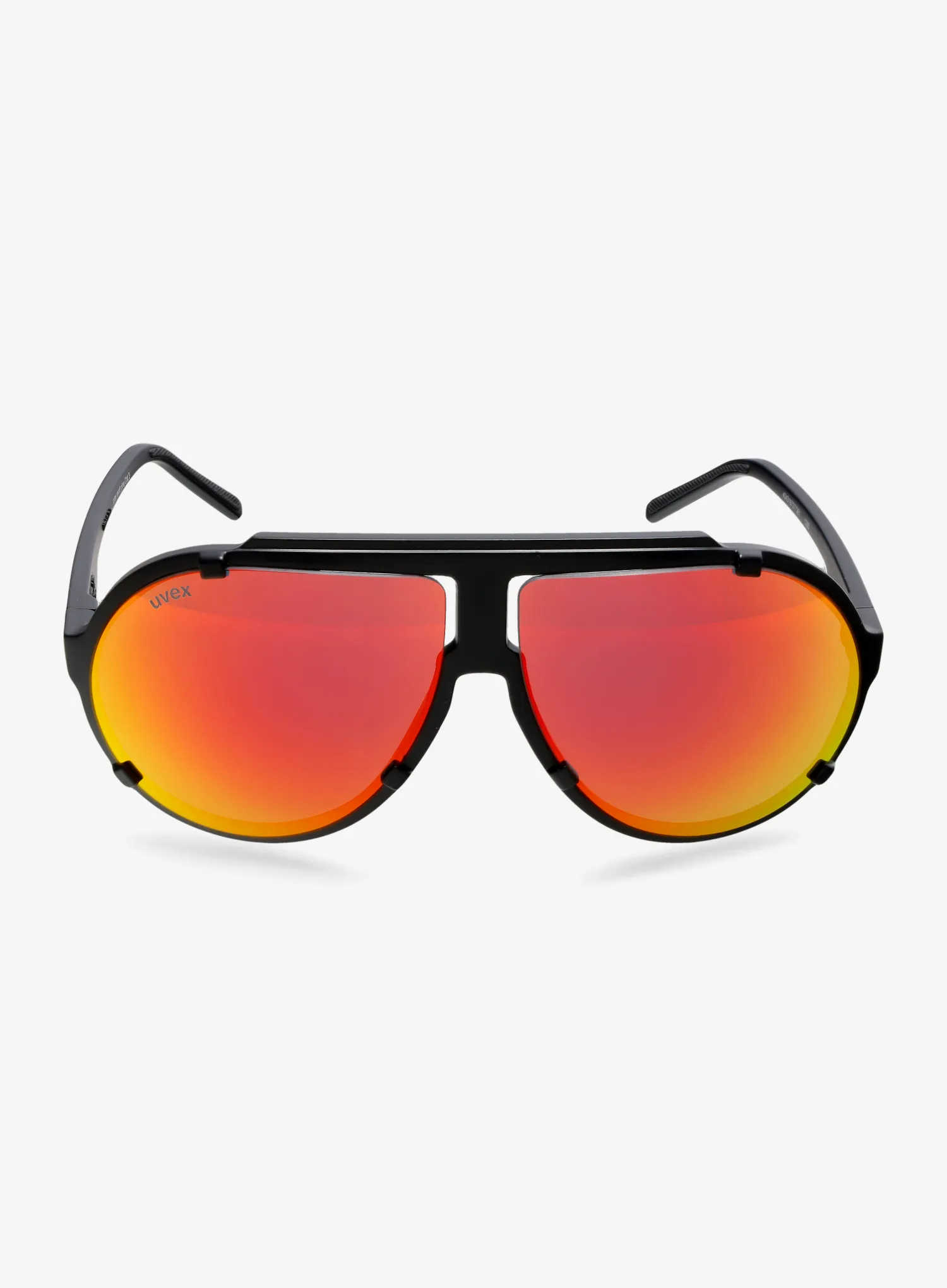 Sonnenbrille Uvex Esntl Pina - black matt/mirror red