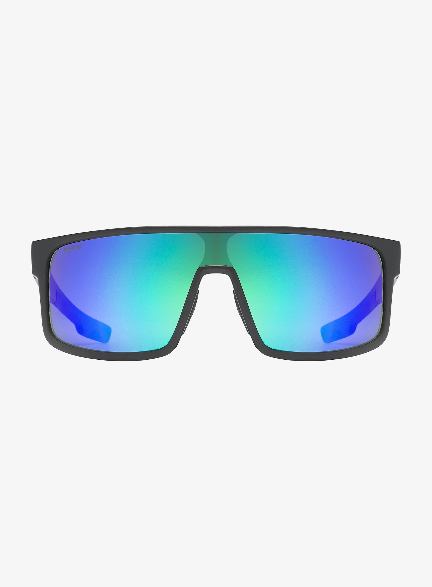 Sonnenbrille Uvex LGL 51 - black matt/mirror green