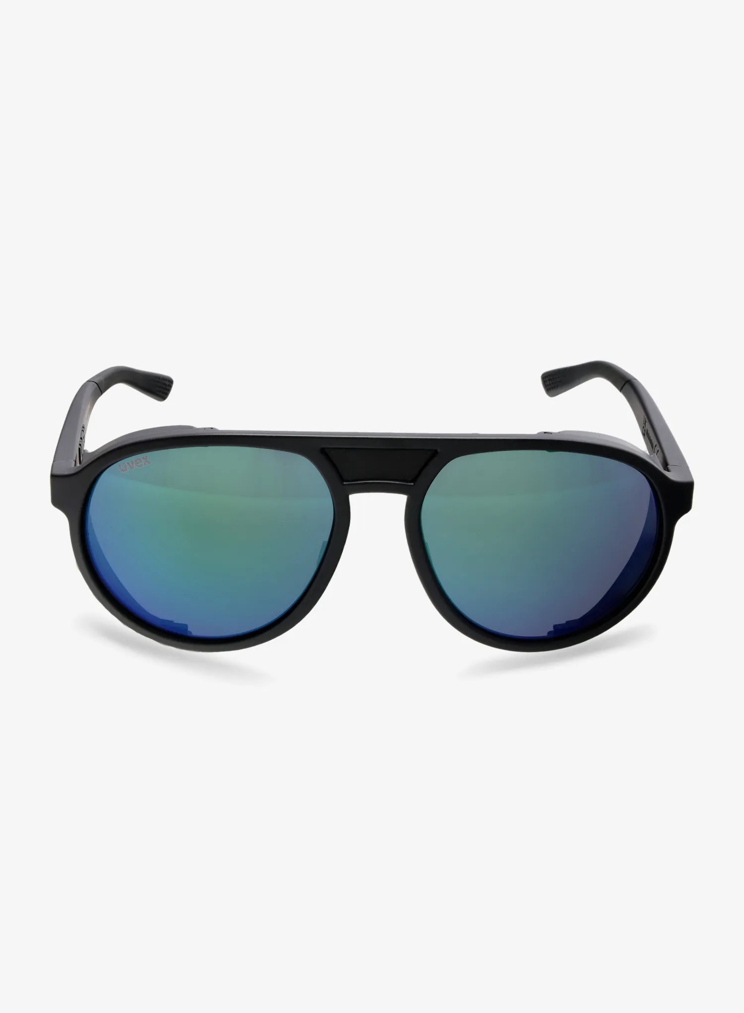 Sonnenbrille Uvex MTN Classic Pure - black/mirror green/supravision