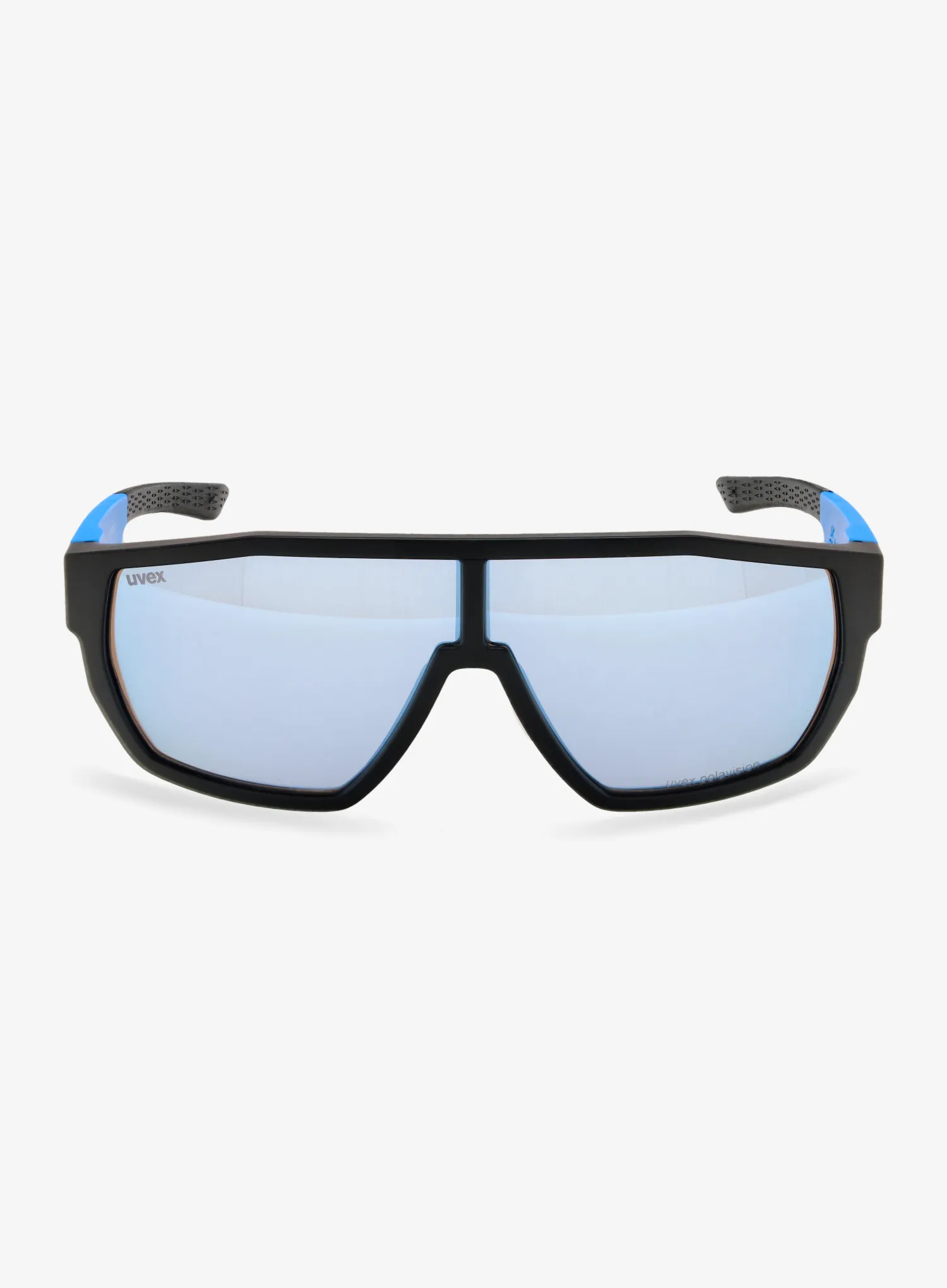 Sonnenbrille Uvex MTN Style P - black blue matt/mirror blue