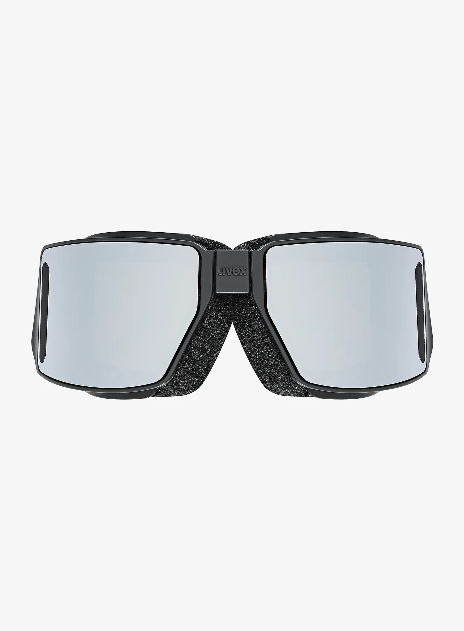 Sonnenbrille Uvex MTN Tour - black matt/mir.silver