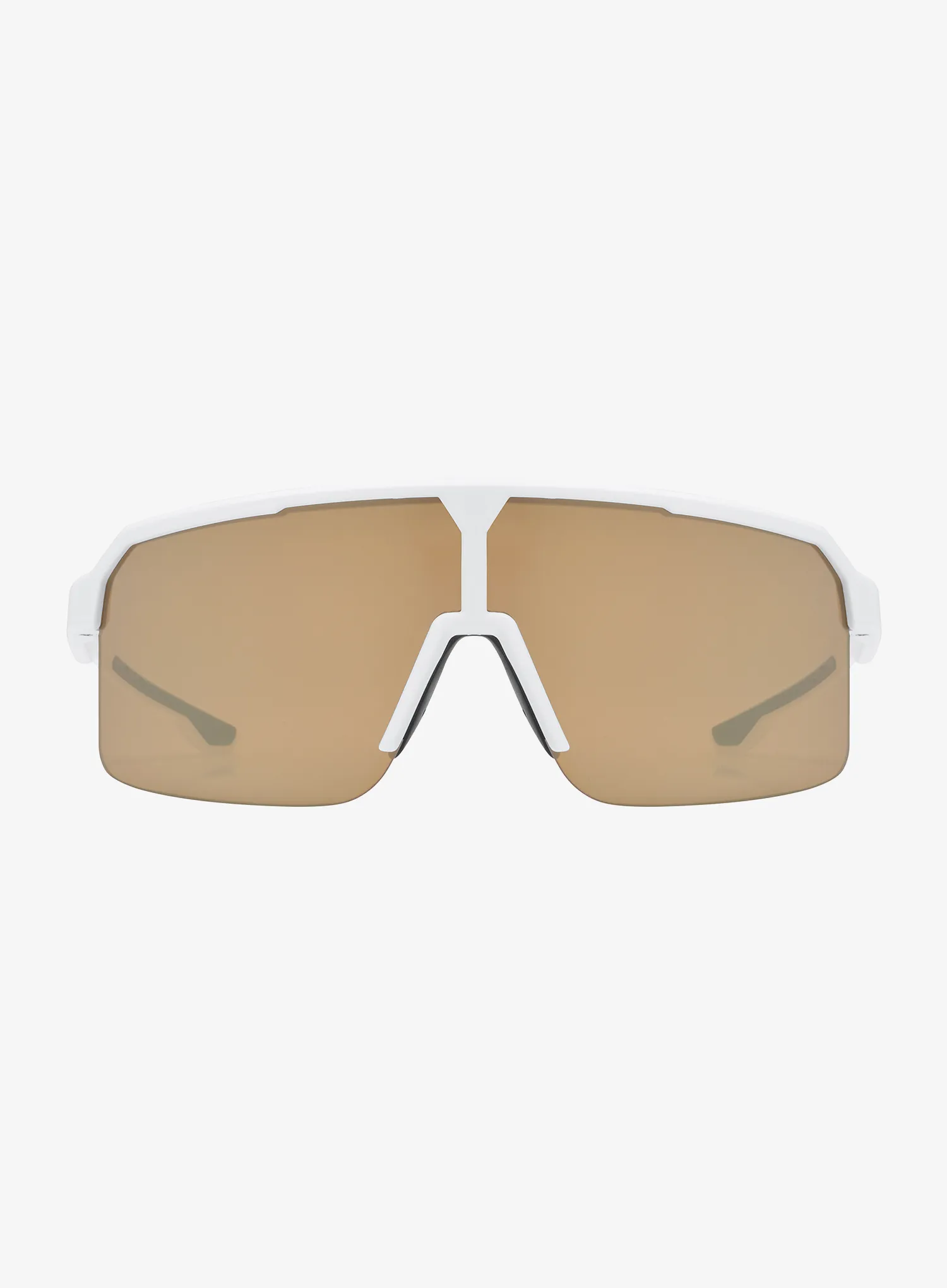 Sonnenbrille Uvex Ramp - white matt/mir.gold