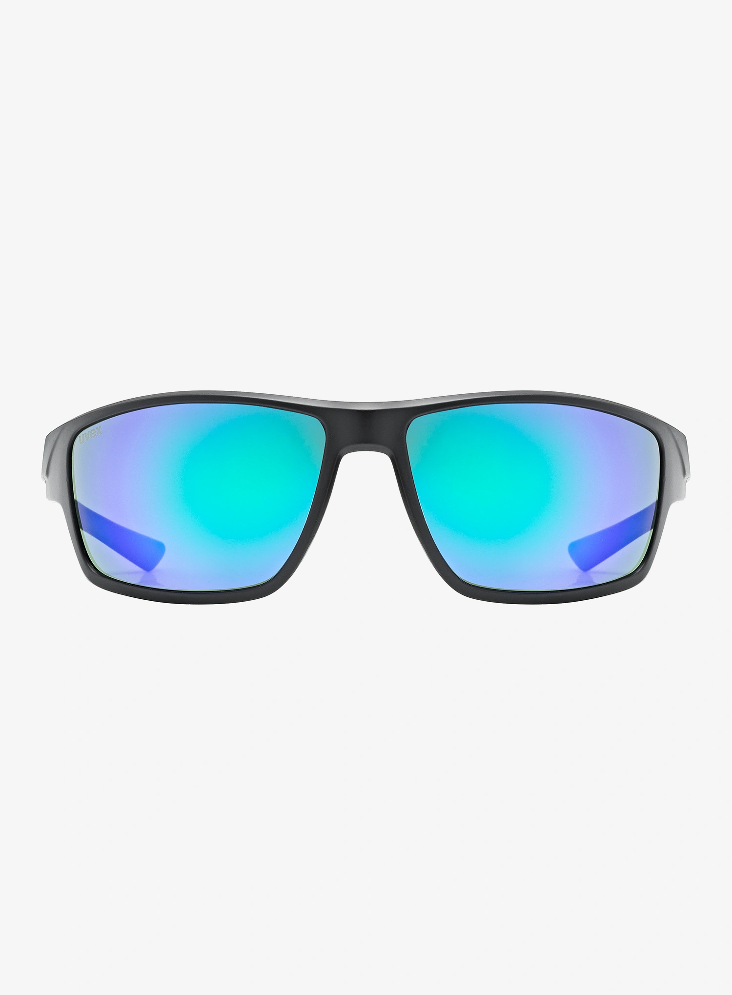 Sonnenbrille Uvex Sportstyle 230 - black matt/mirror green