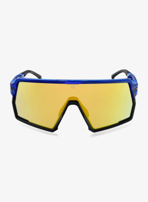 Fahrradbrille Rudy Project Kelion - crystal blue/multilaser yellow