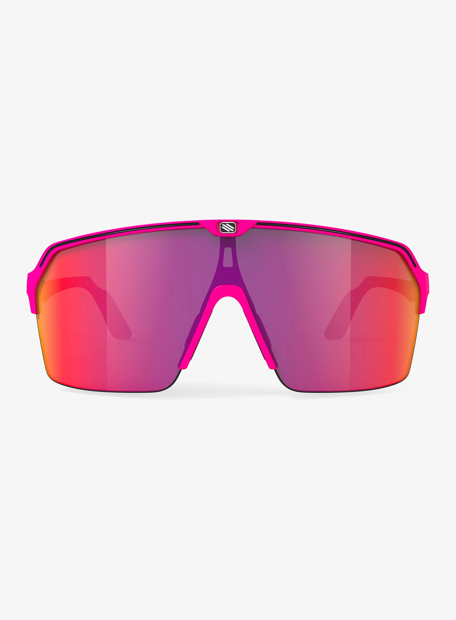 Fahrradbrille Rudy Project Spinshield Air - pink fluo matte/multilaser red