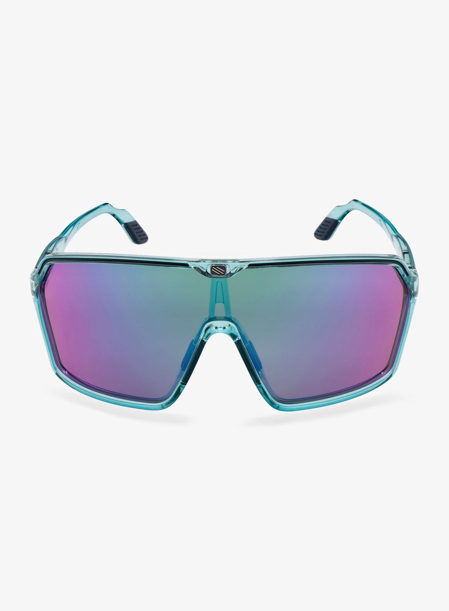 Fahrradbrille Rudy Project Spinshield - multilaser green/crystal azur