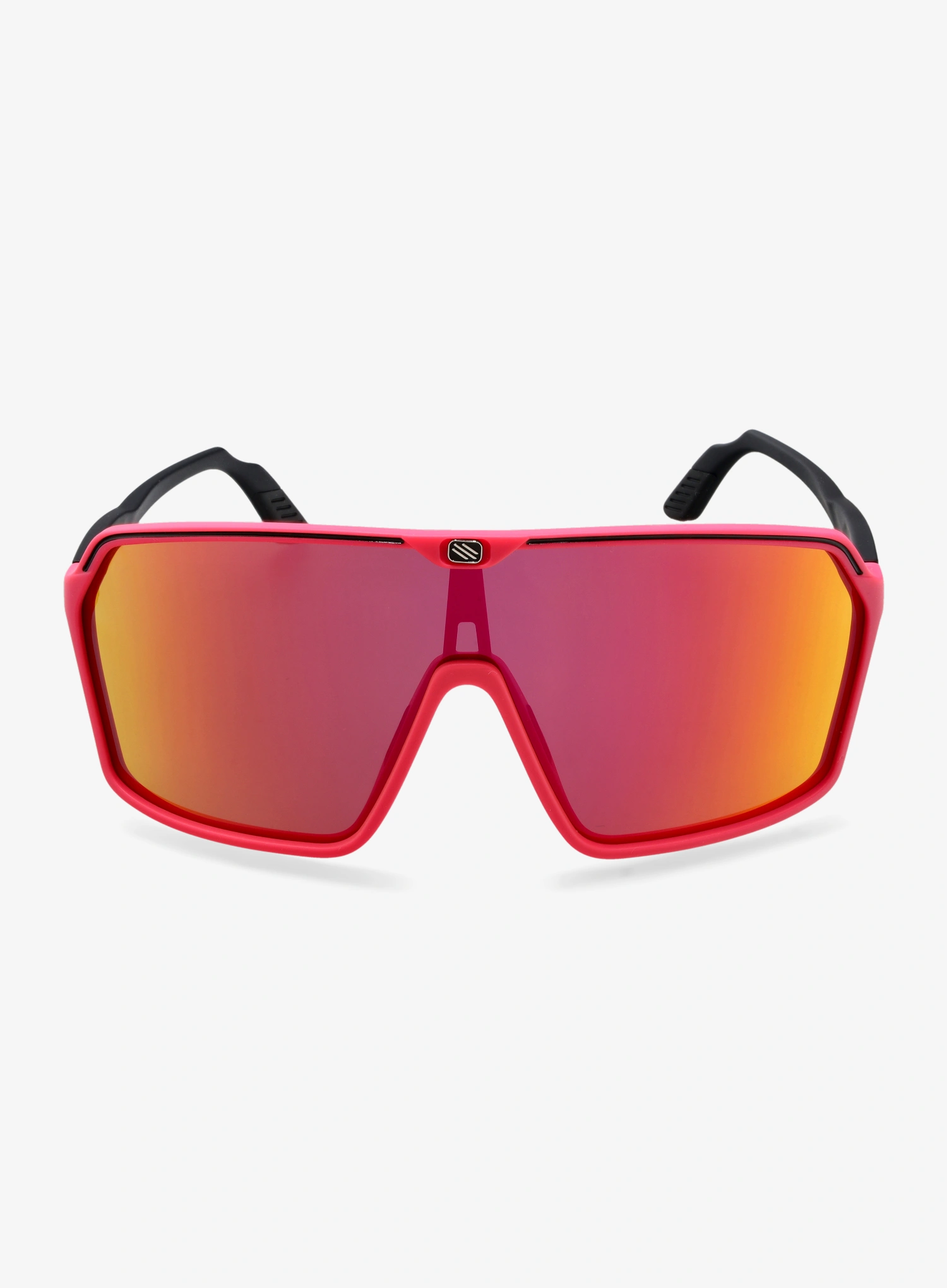 Fahrradbrille Rudy Project Spinshield - pink fluo/blk mat/multila red