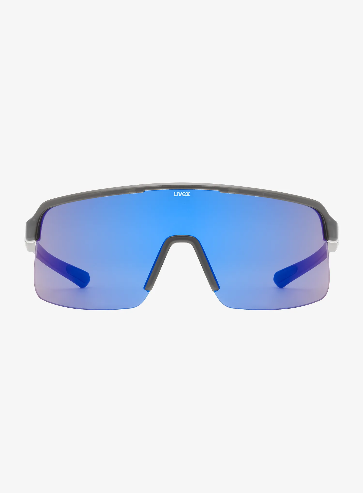 Fahrradbrille Uvex Dyrt - smoke matt/mir.blue