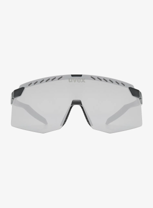 Fahrradbrille Uvex Pace Stage - black matt/mir. silver
