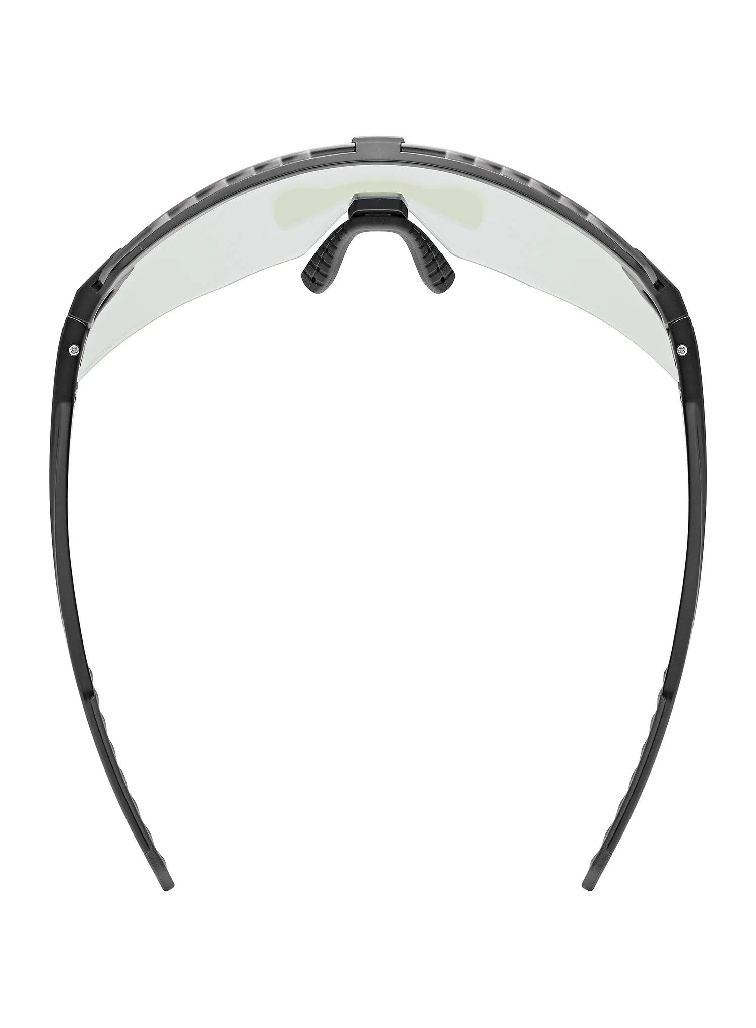 Fahrradbrille Uvex Pace Stage V - black matt/mirror blue