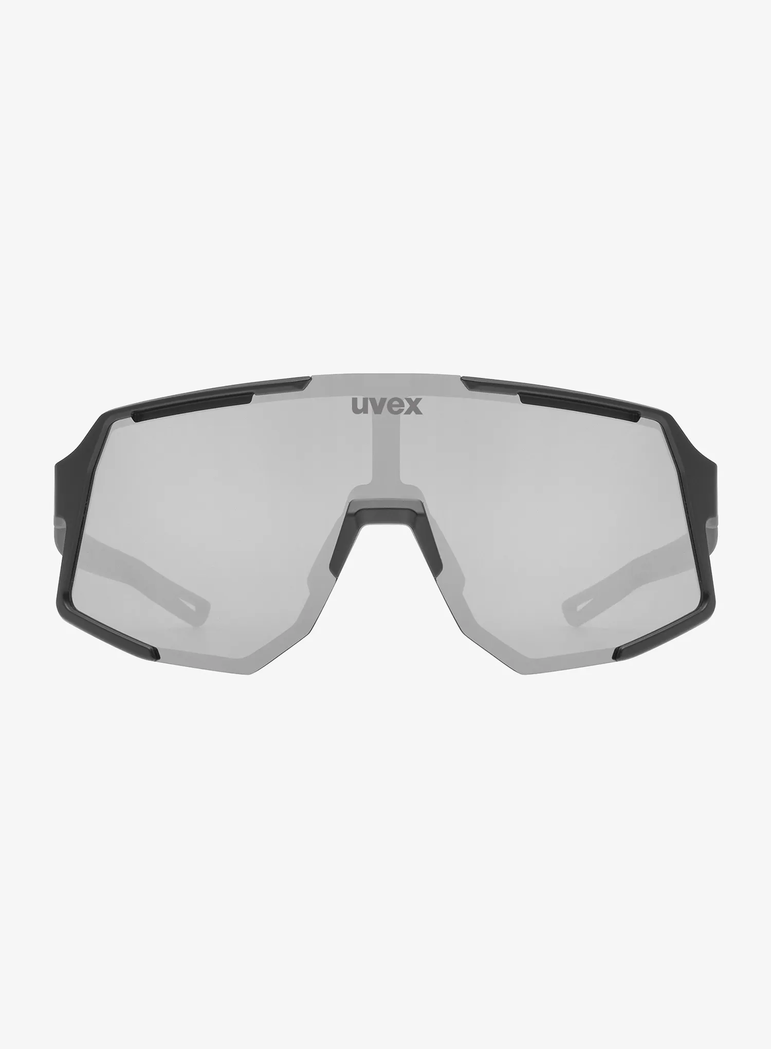 Fahrradbrille Uvex Sequenze - black matt/mir.silver