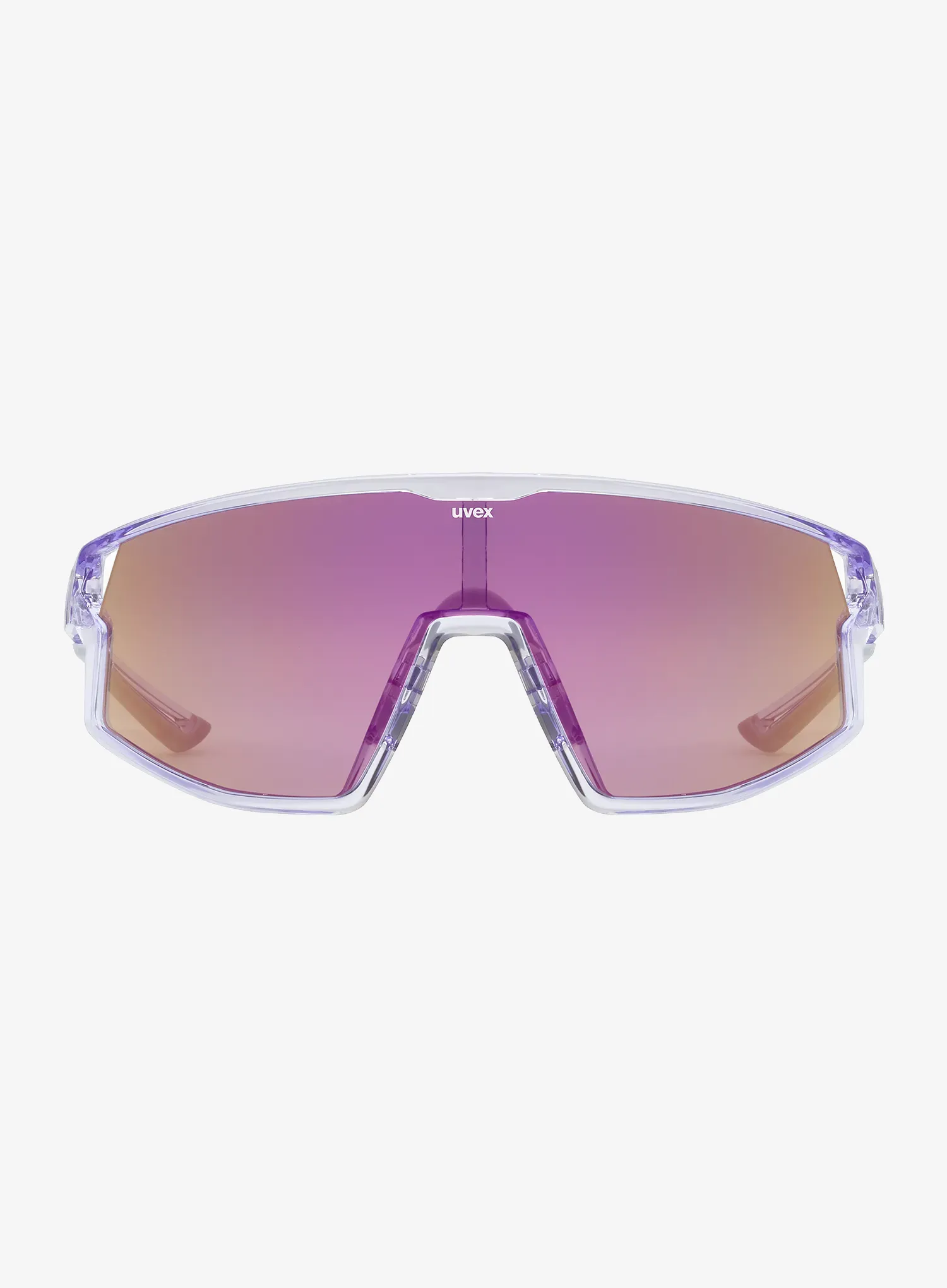 Fahrradbrille Uvex Skyryse - clear purple/lavender