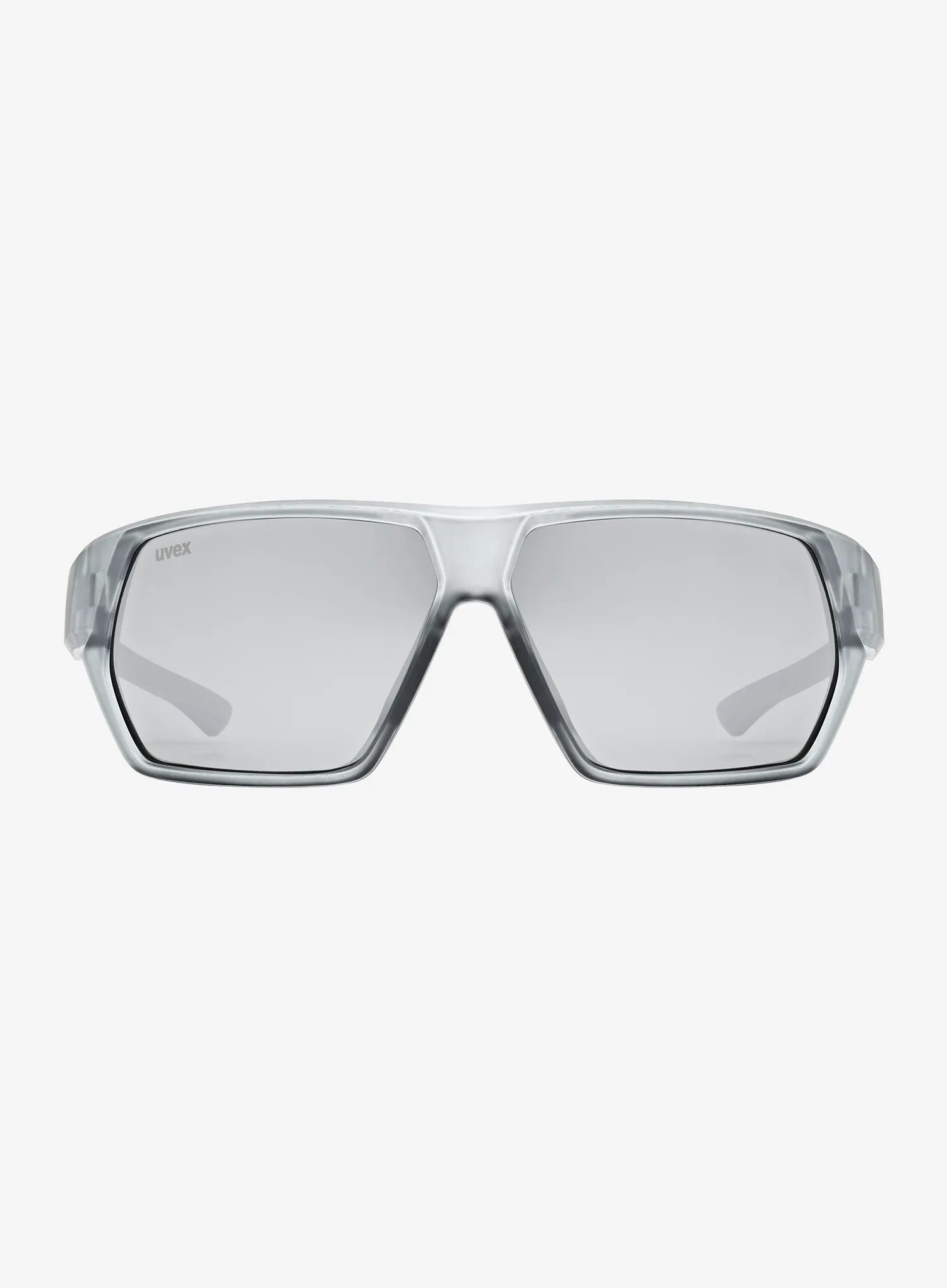 Fahrradbrille Uvex Sportstyle 238 - smoke mat/mir.silver