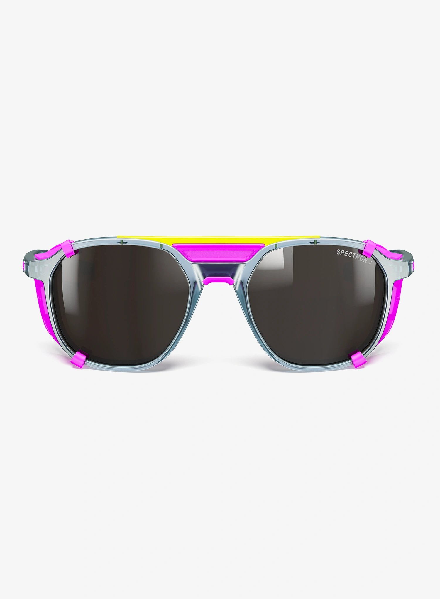 Sonnenbrille Julbo Slack Cover - Spectron 4 - shiny translucent blue/pink