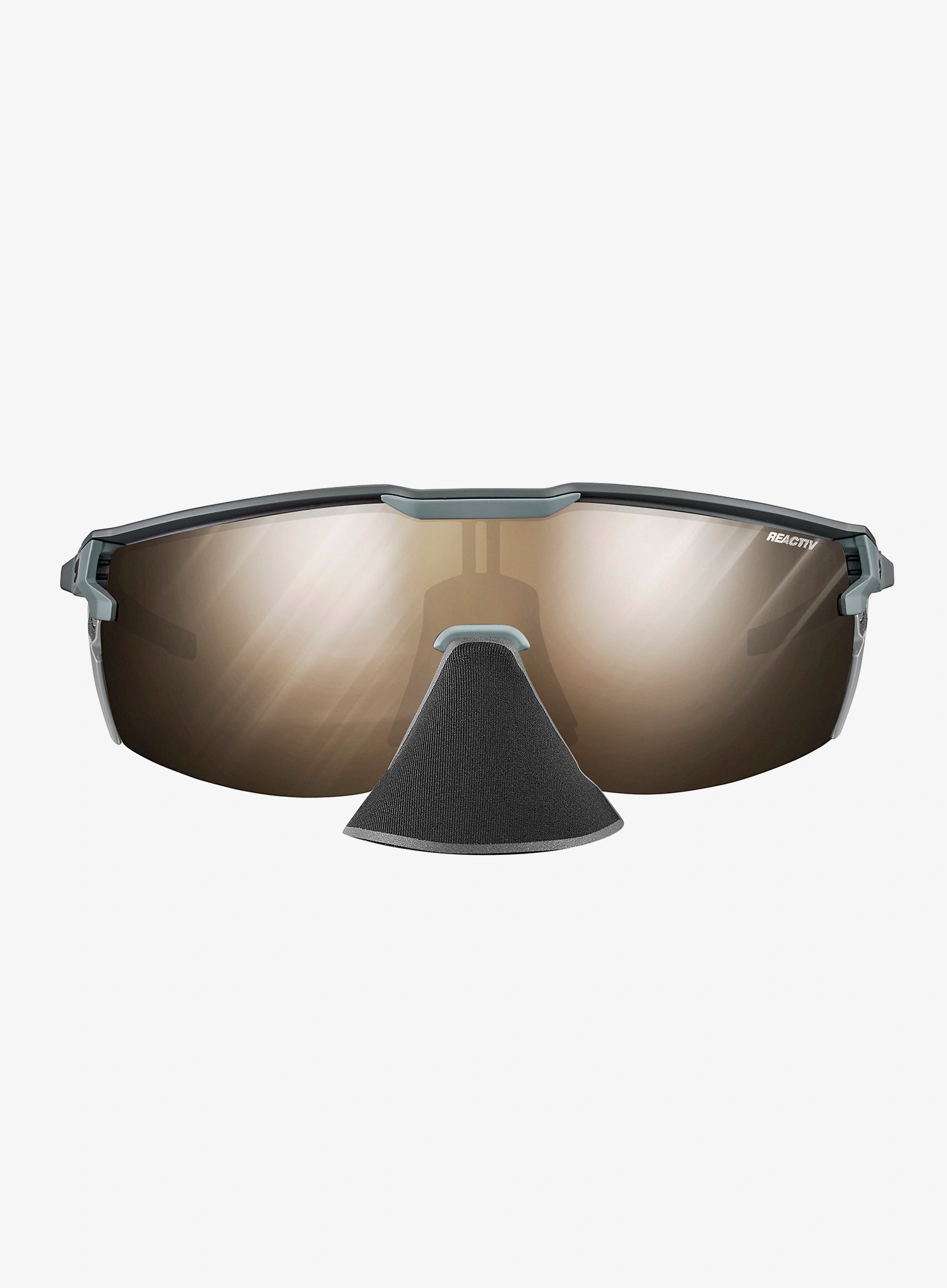 Sonnenbrille Julbo Ultimate Cover - REACTIV 2-4 DL - grey dark/grey