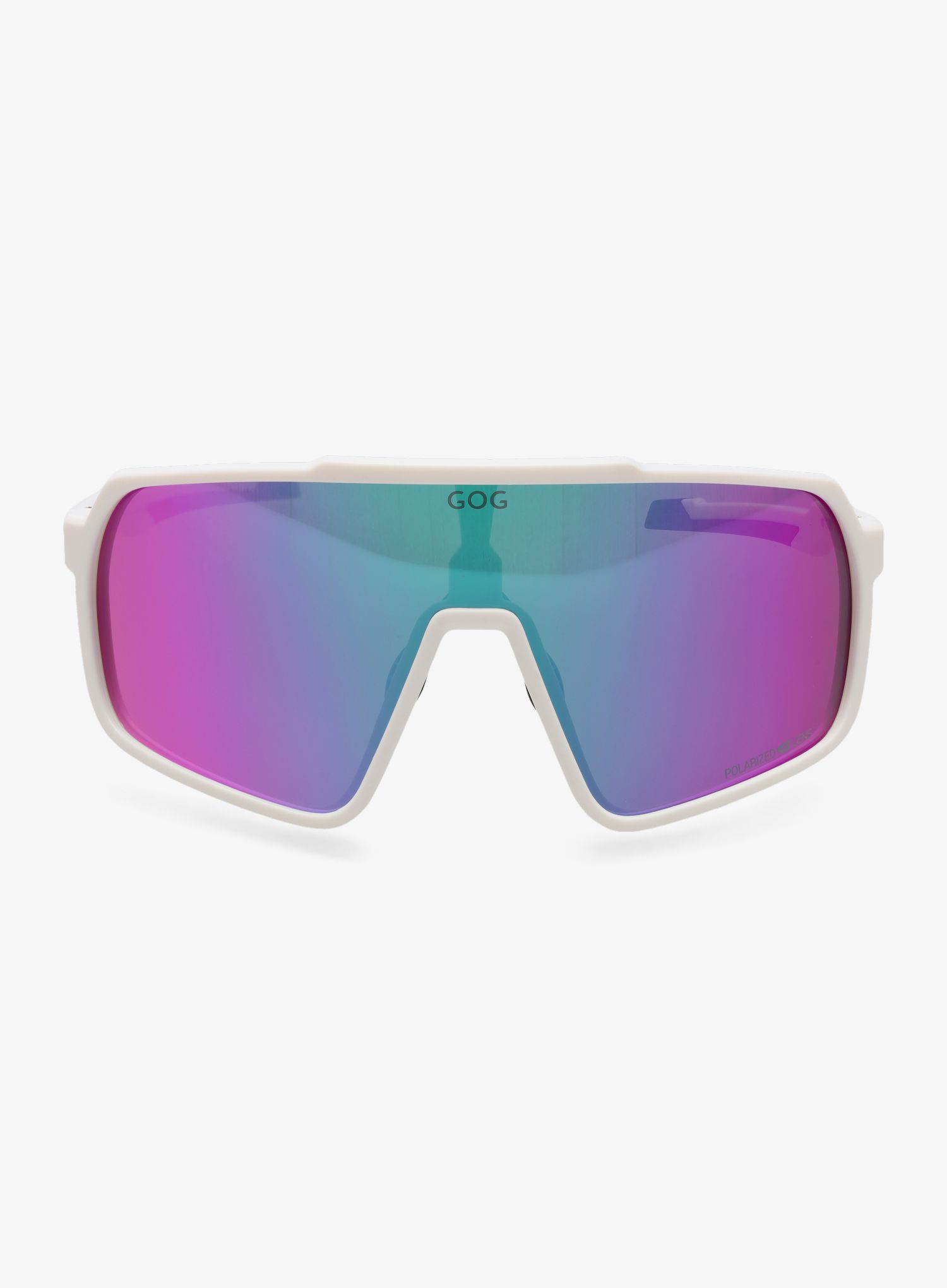 Polarisationsbrille GOG Okeanos - purple/green/matt white