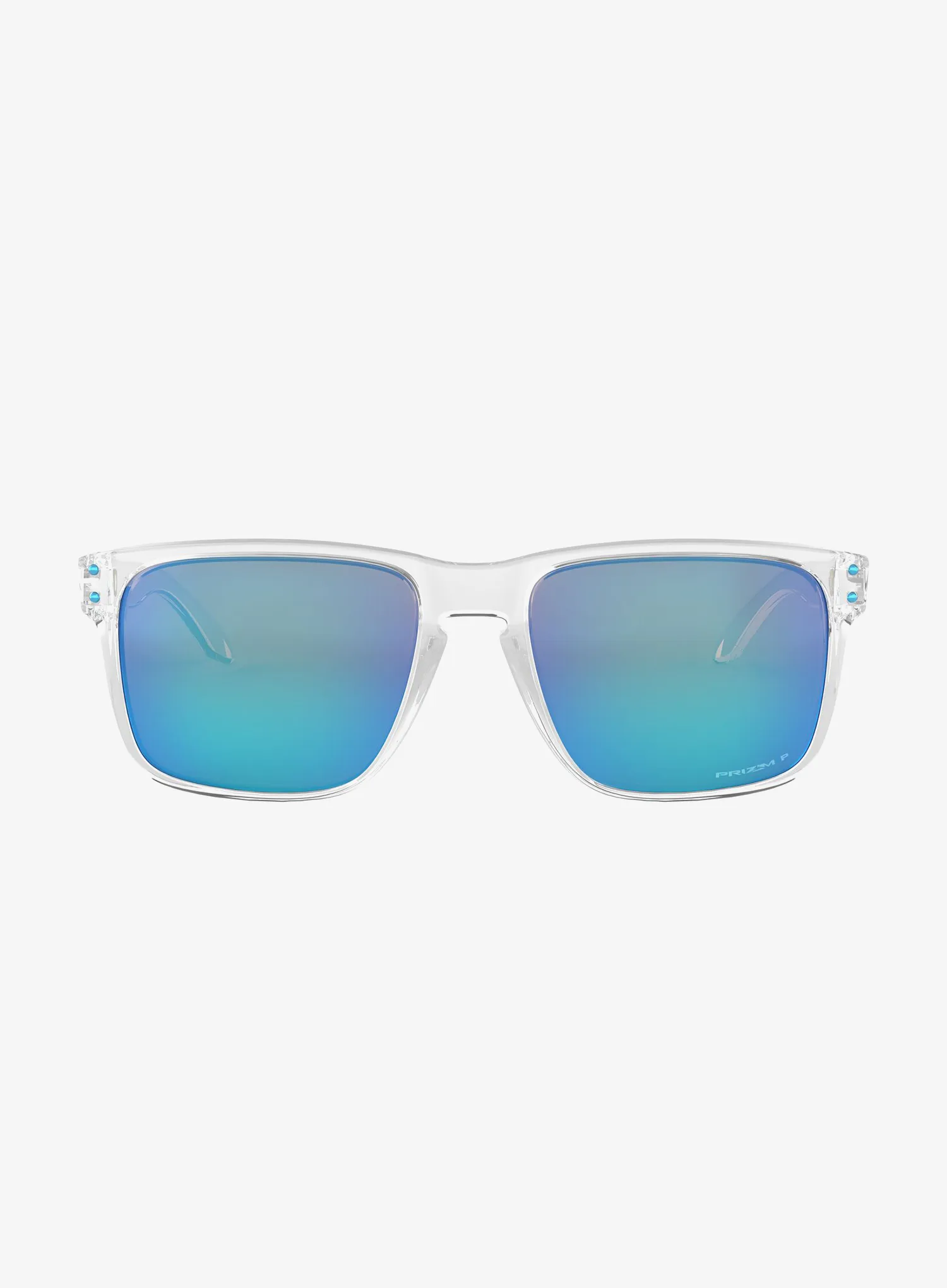 Polarisationsbrille Oakley Holbrook XL - polished clear/sapp irid polar