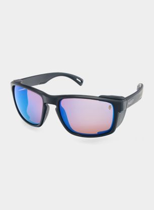 Polarisationsbrille Majesty Vertex - matt black/blue polarised blue