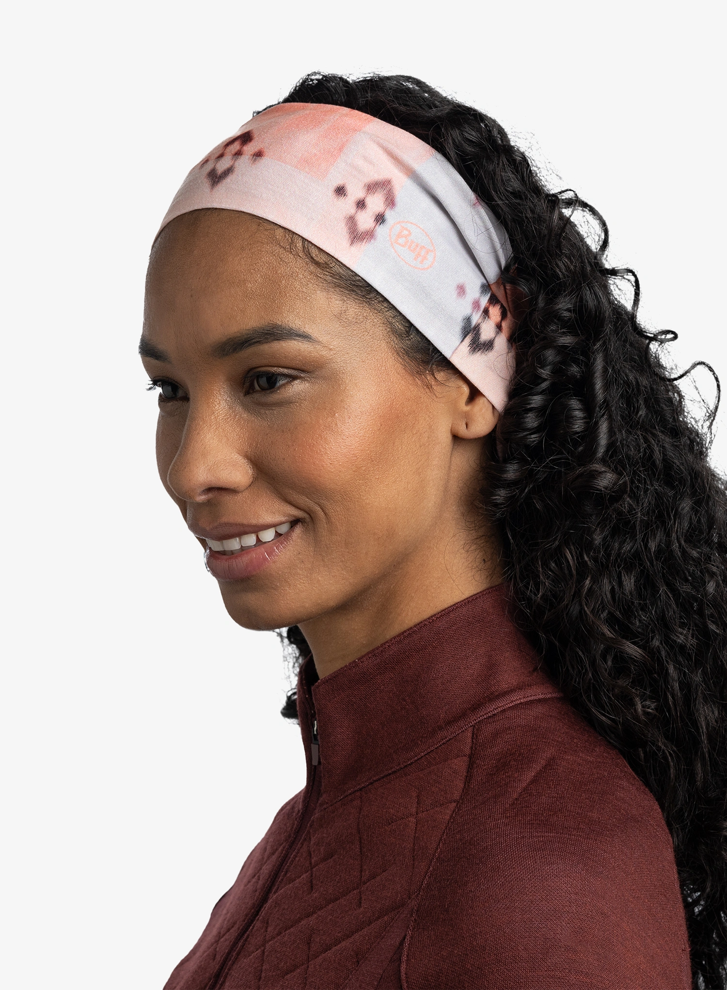 Stirnband Buff Thermonet Headband - atnet rose pink