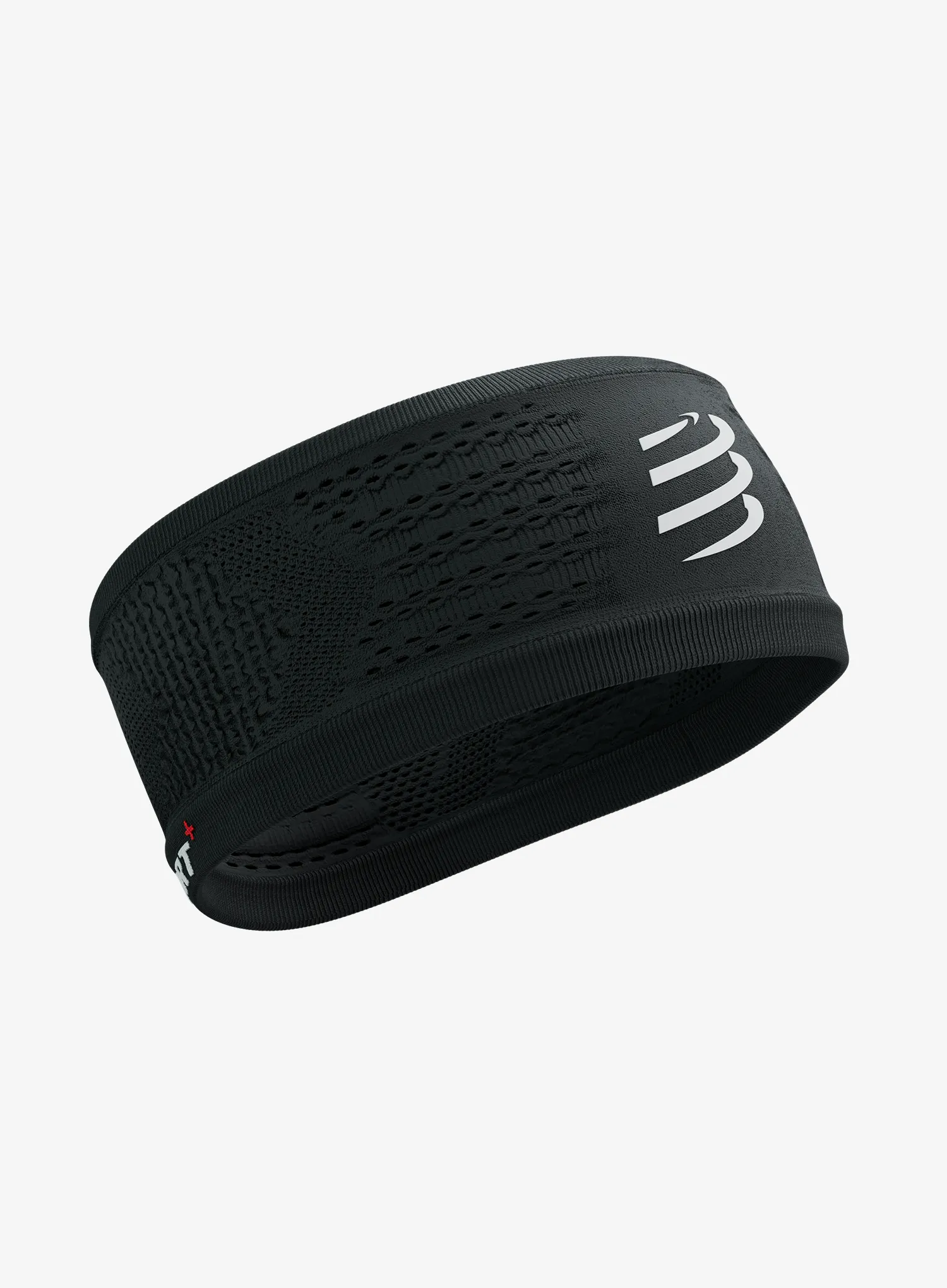 Stirnband Compressport Headband On/Off - black/white