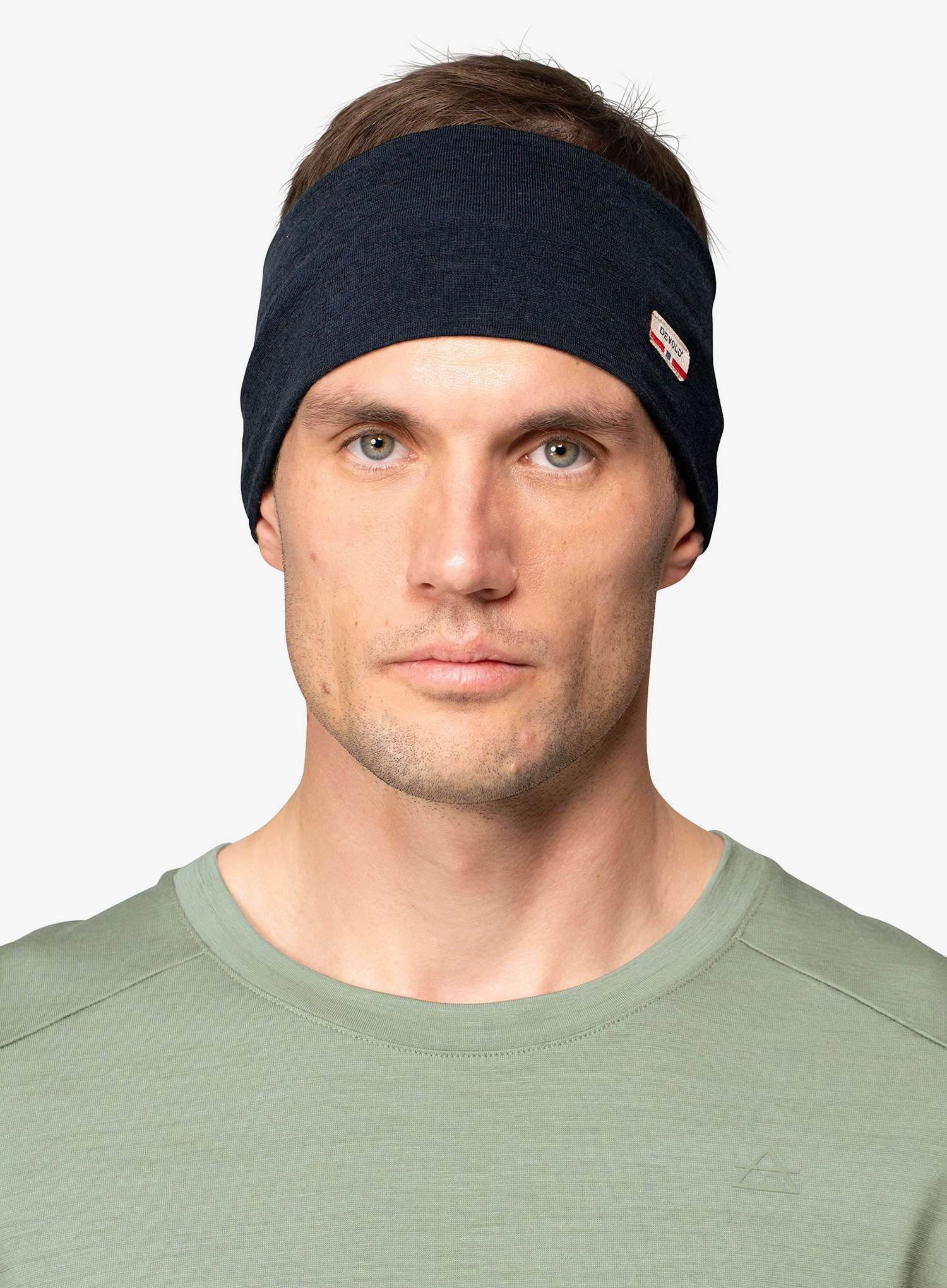 Stirnband Devold Breeze Plus Merino 200 Headband - ink