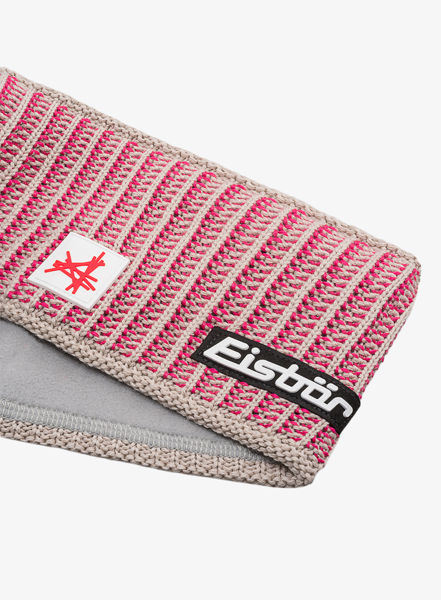 Stirnband Eisbar Sorrak STB SA - brushed silver/pitti pink