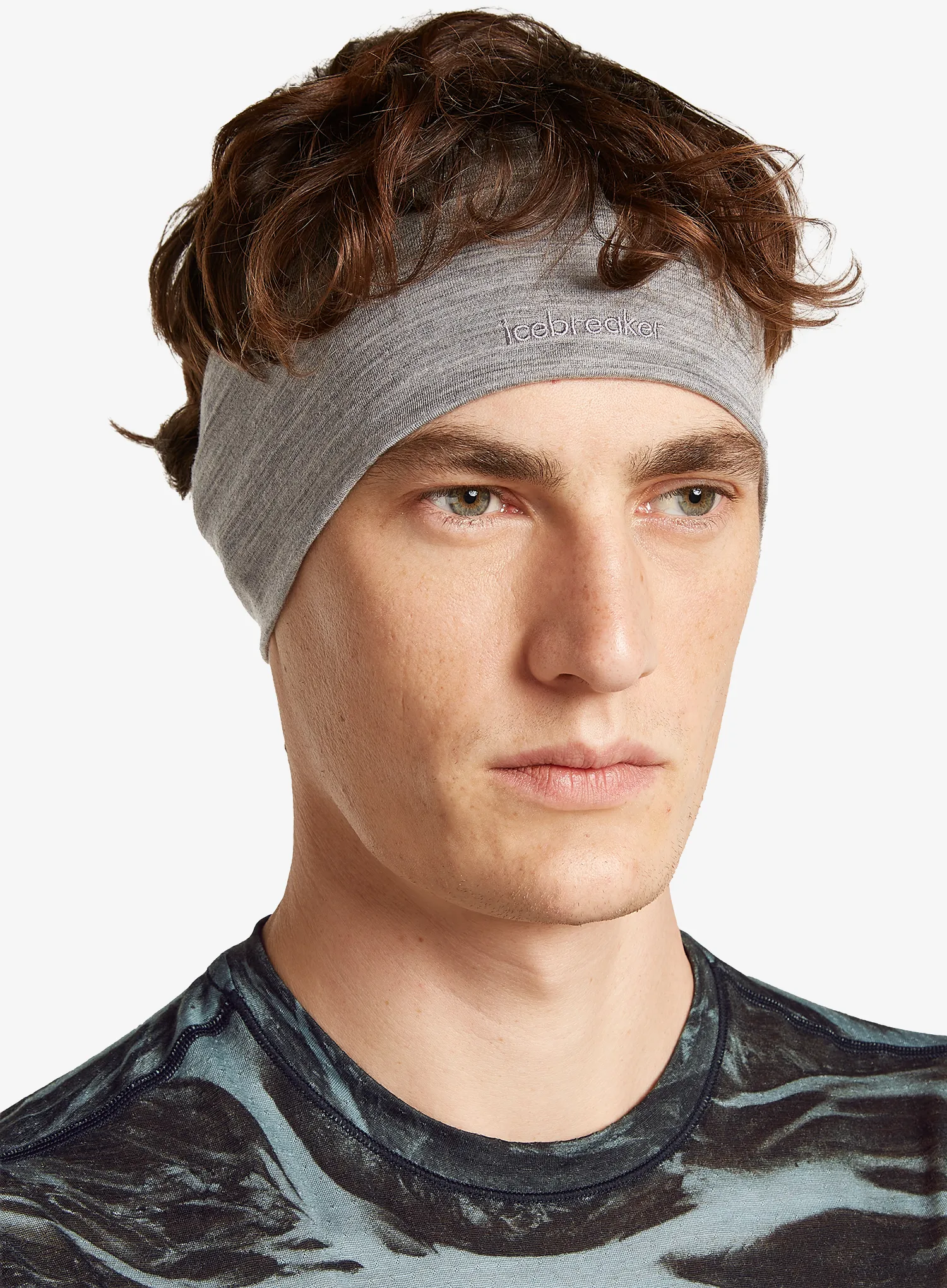 Stirnband Icebreaker Cool-Lite Sphere Headband - metro hthr
