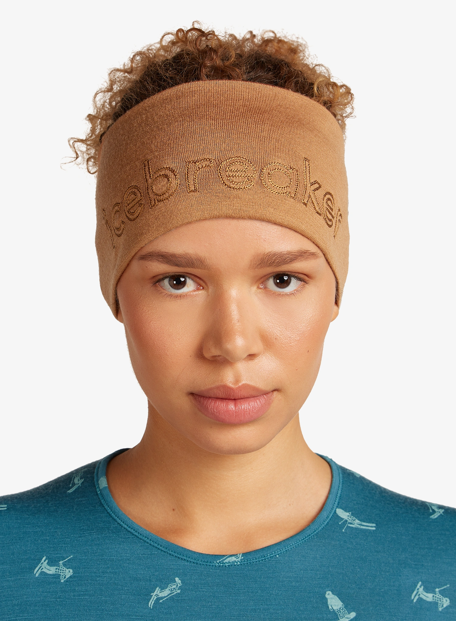 Stirnband Icebreaker Merino 260 Tech Headband - trail