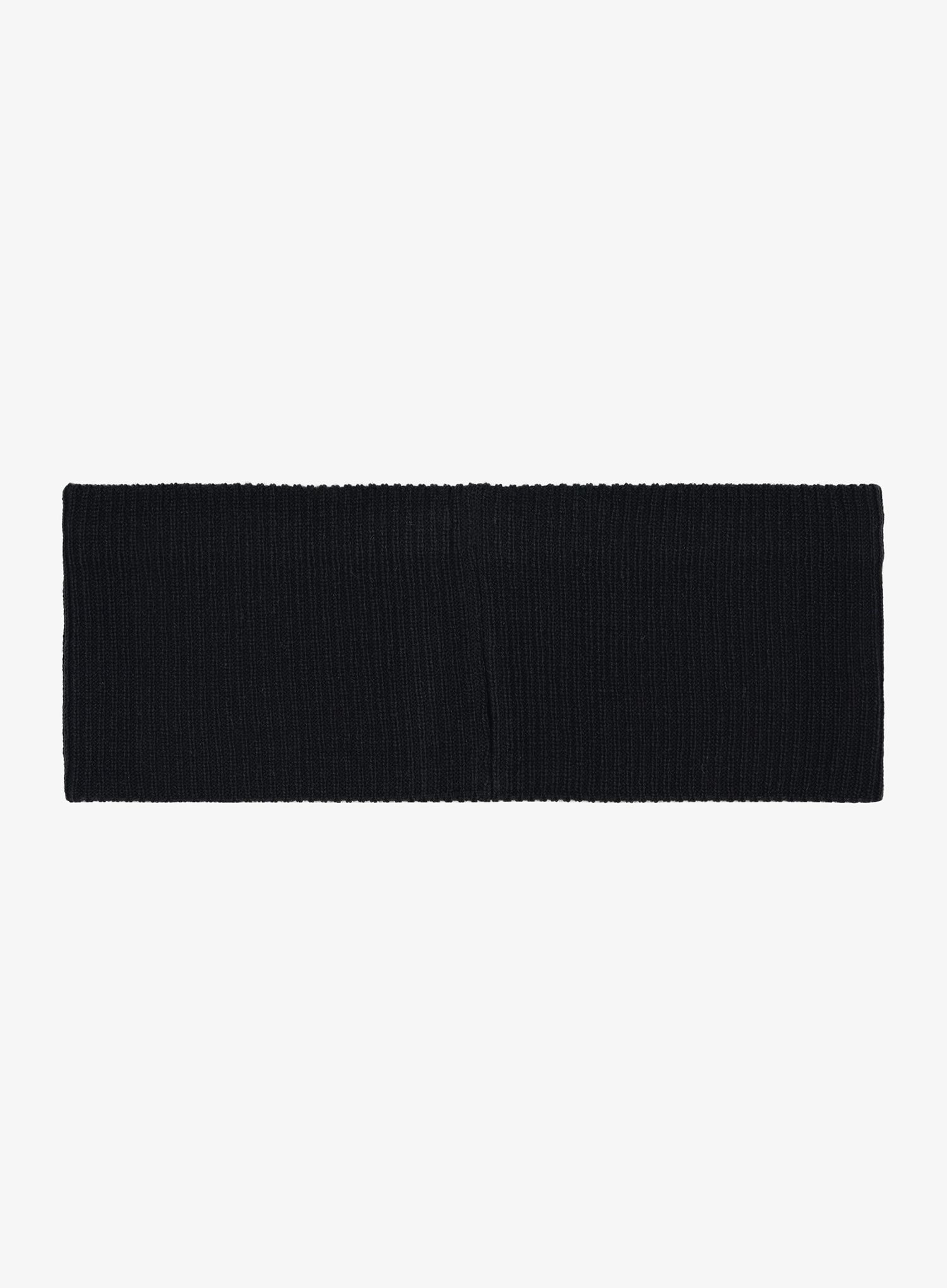 Stirnband Buff Crossknit Headband - solid black
