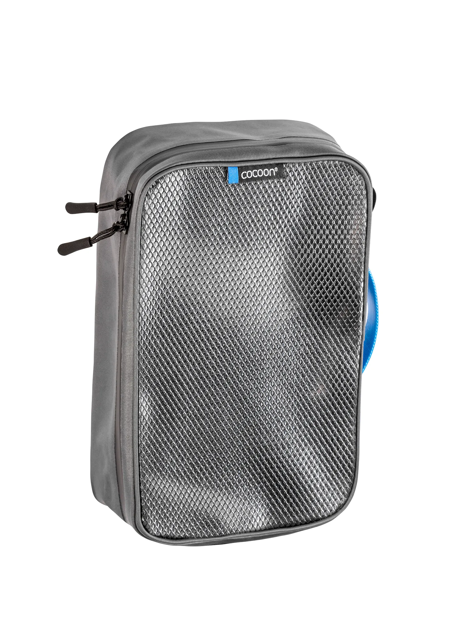 Reiseorganizer Cocoon Packing Cube - Laminated Net Top M - grey/black