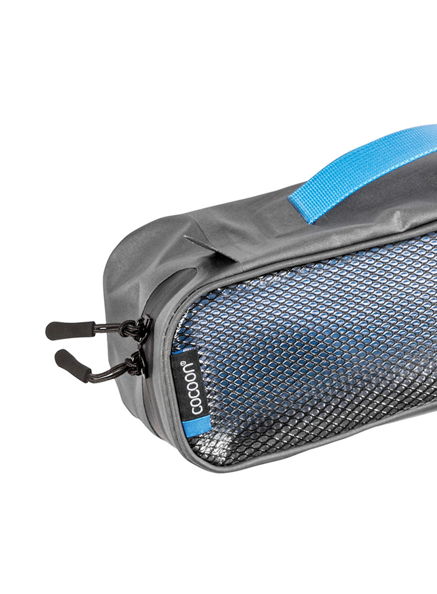 Reiseorganizer Cocoon Packing Cube - Laminated Net Top S - grey/blue