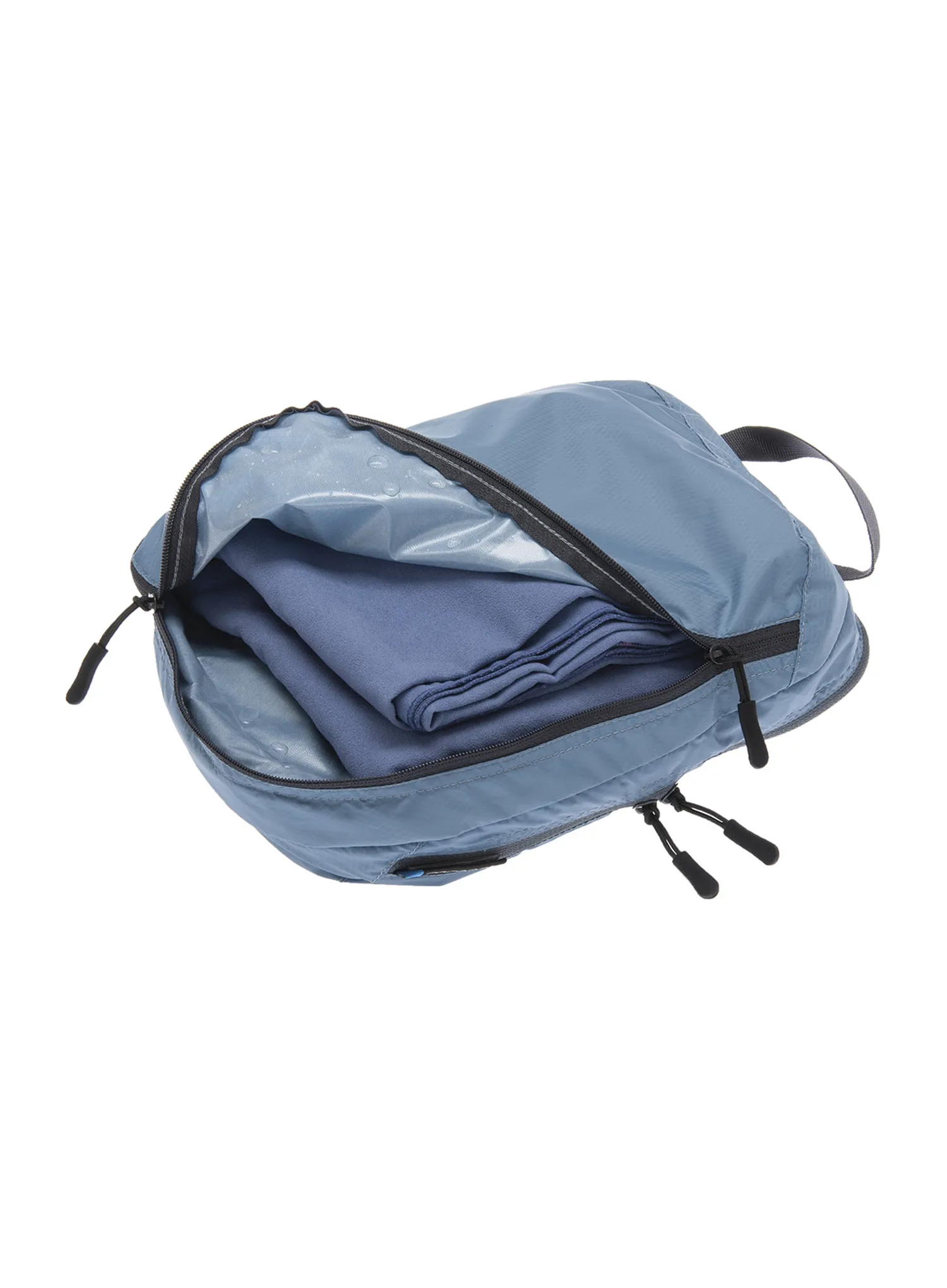 Reiseorganizer Cocoon Two-in-One Separated Packing Cube Light M - ash blue