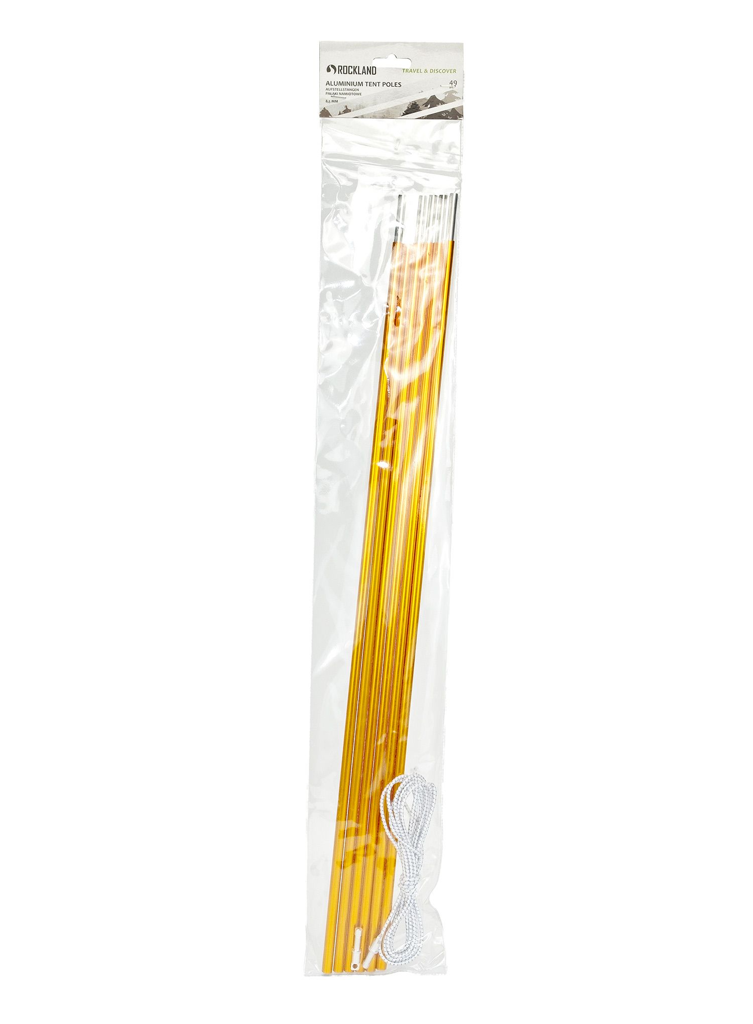 Zeltstangen Rockland Tent Poles 8.5 mm - aluminium