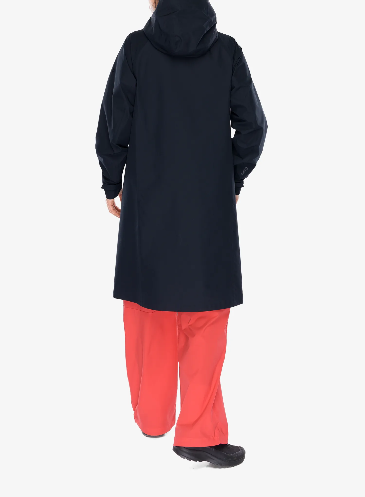 Damen Regenmantel Peak Performance Treeline Shell Parka - black