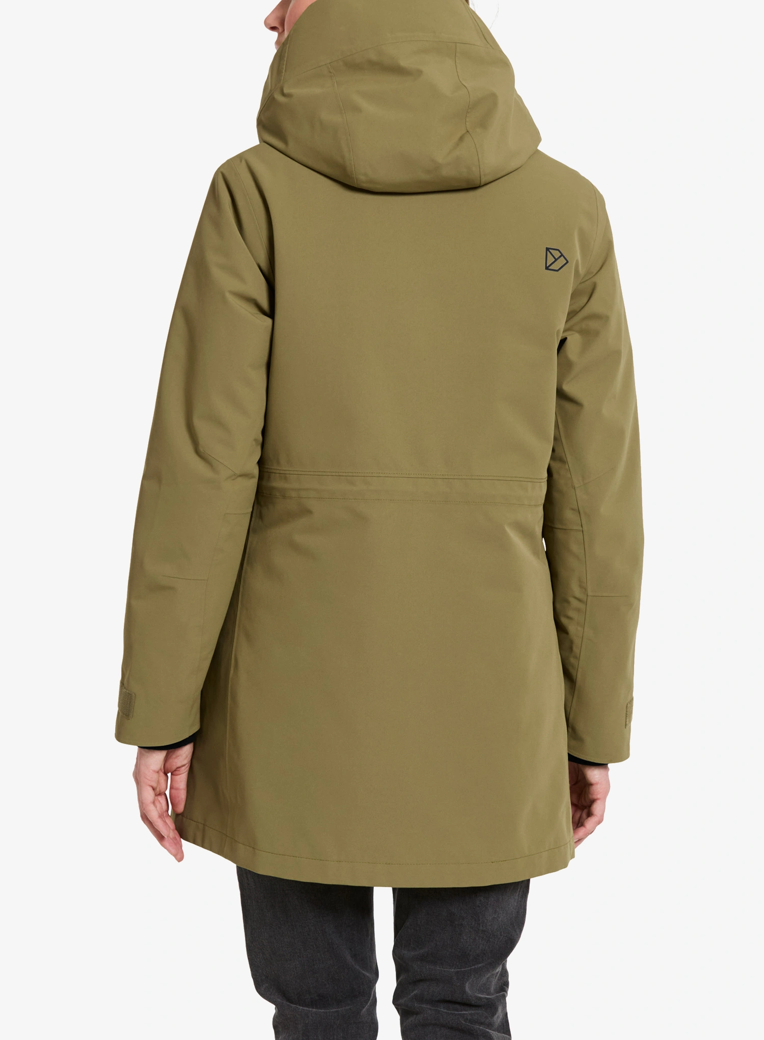 Winter Parka Damen Didriksons Harriet Parka - olive green