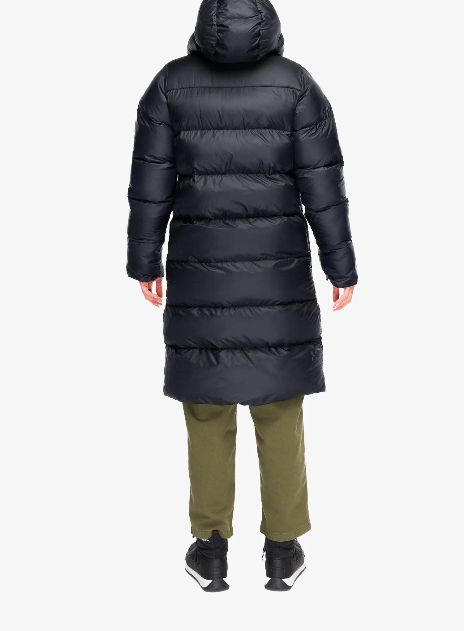 Winter Parka Damen Haglofs Long Mimic II Parka - true black