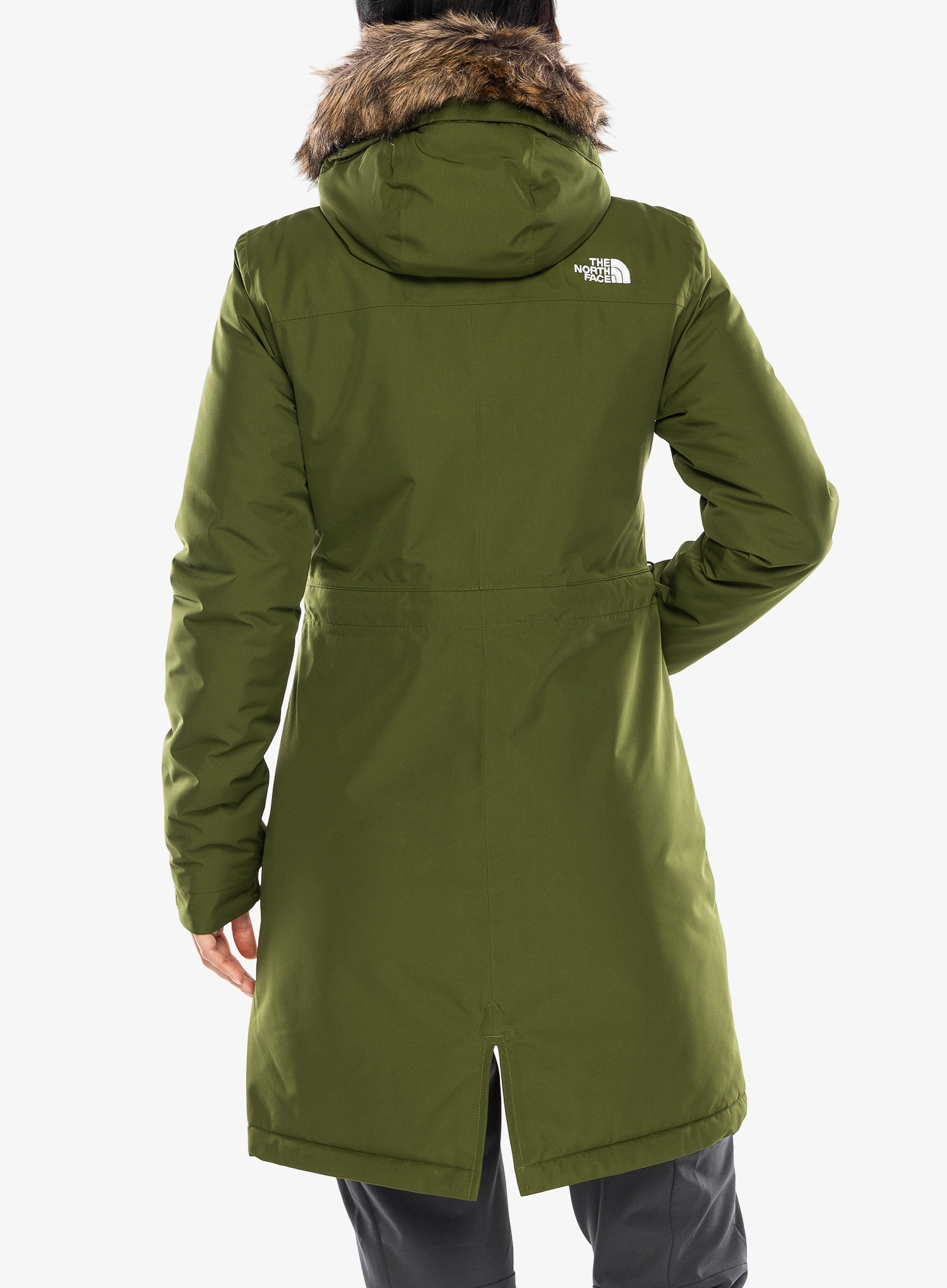 Winter Parka Damen The North Face Zaneck Parka - woodland green