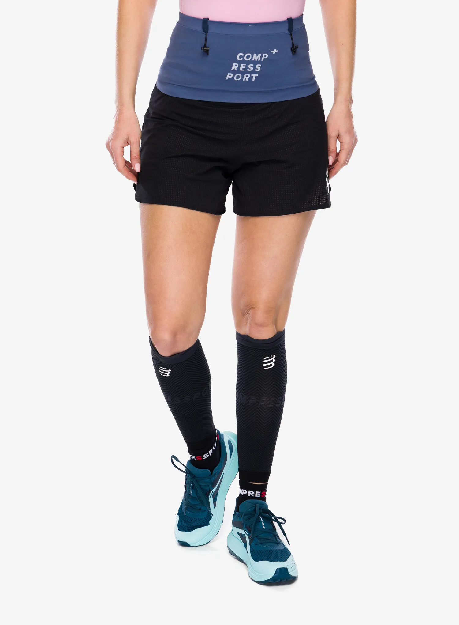 Laufgurt Compressport Free Belt Pro - indigo