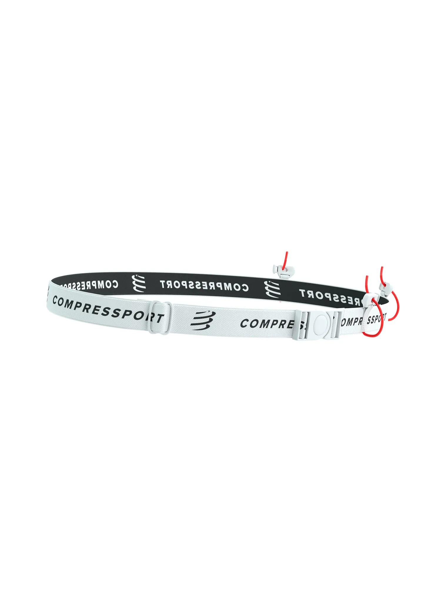 Laufgurt Compressport Race Belt - white