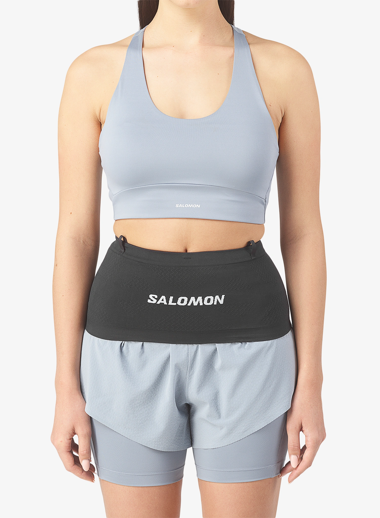 Laufgurt Salomon Adv Skin Seamless Belt - black/white