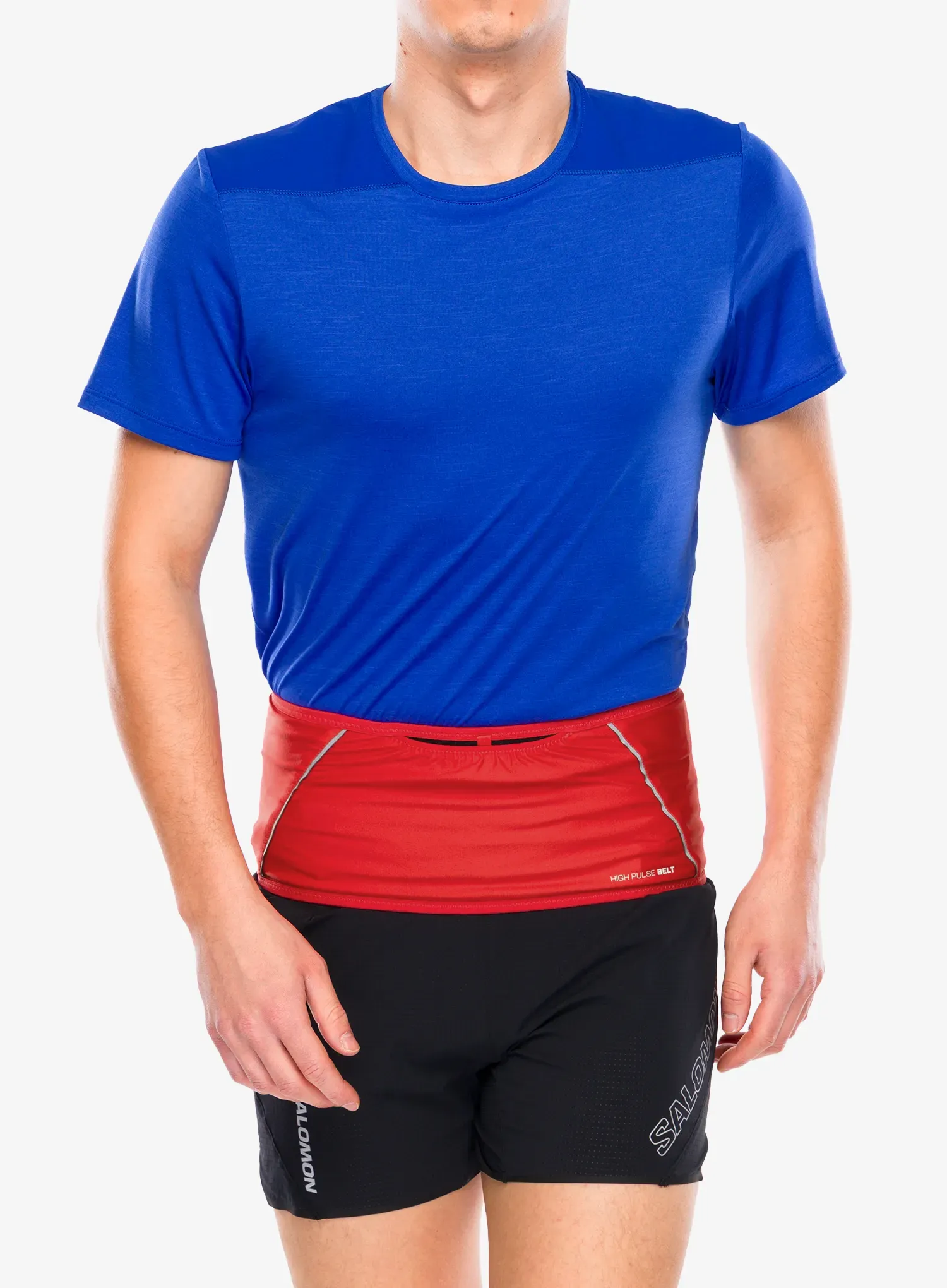 Laufgurt Salomon High Pulse Belt - high risk red/black