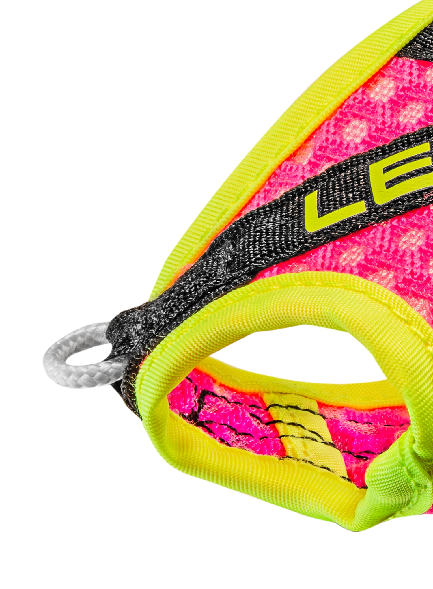 Schlaufen für Trekkingstöcke Leki Shark Frame Strap Mesh - pink/neon