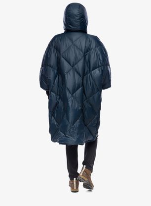 Poncho Therm a Rest Honcho Poncho Down - outspace blue