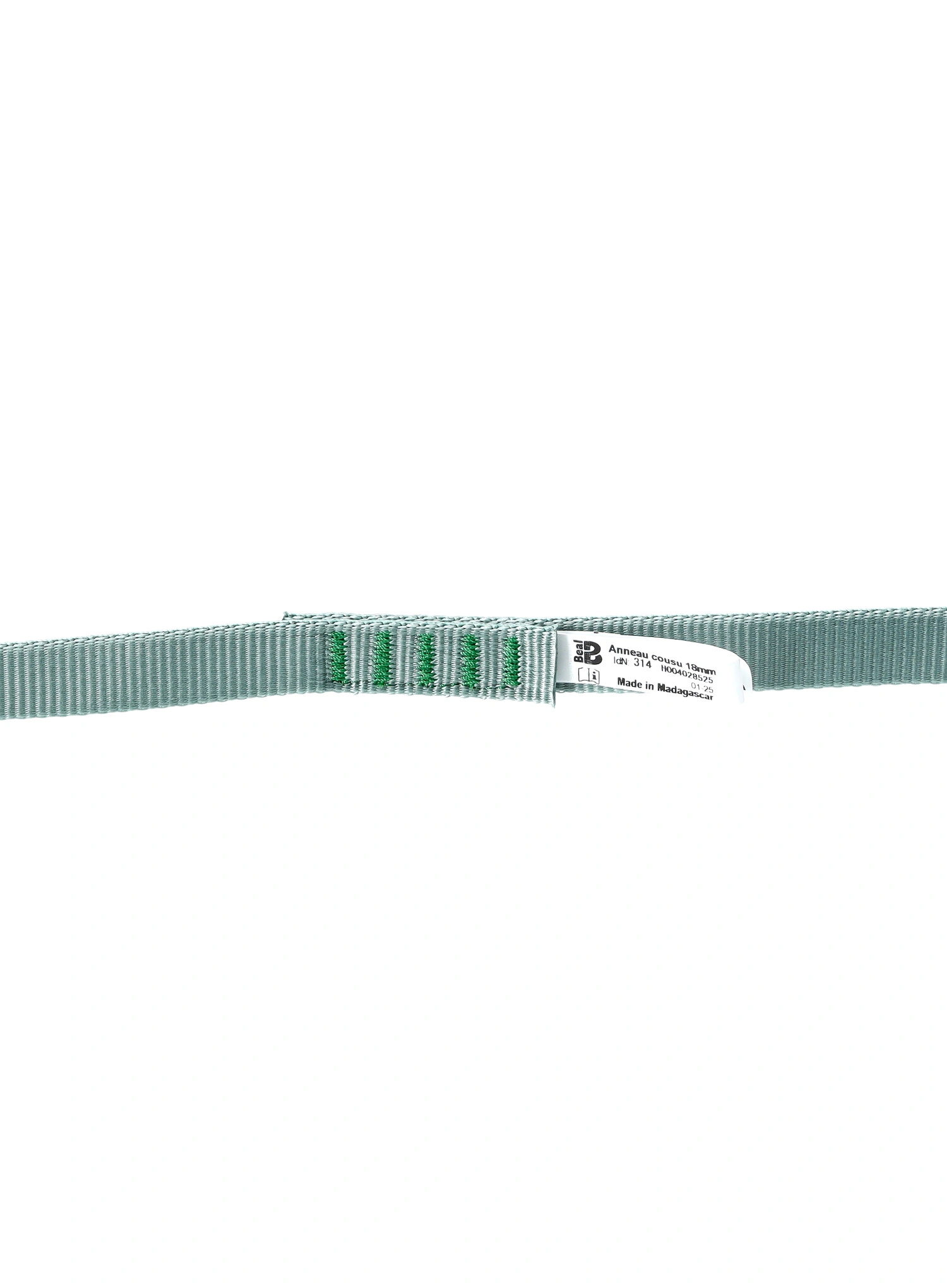 Bandschlinge Beal 100 cm x 18 mm - grey