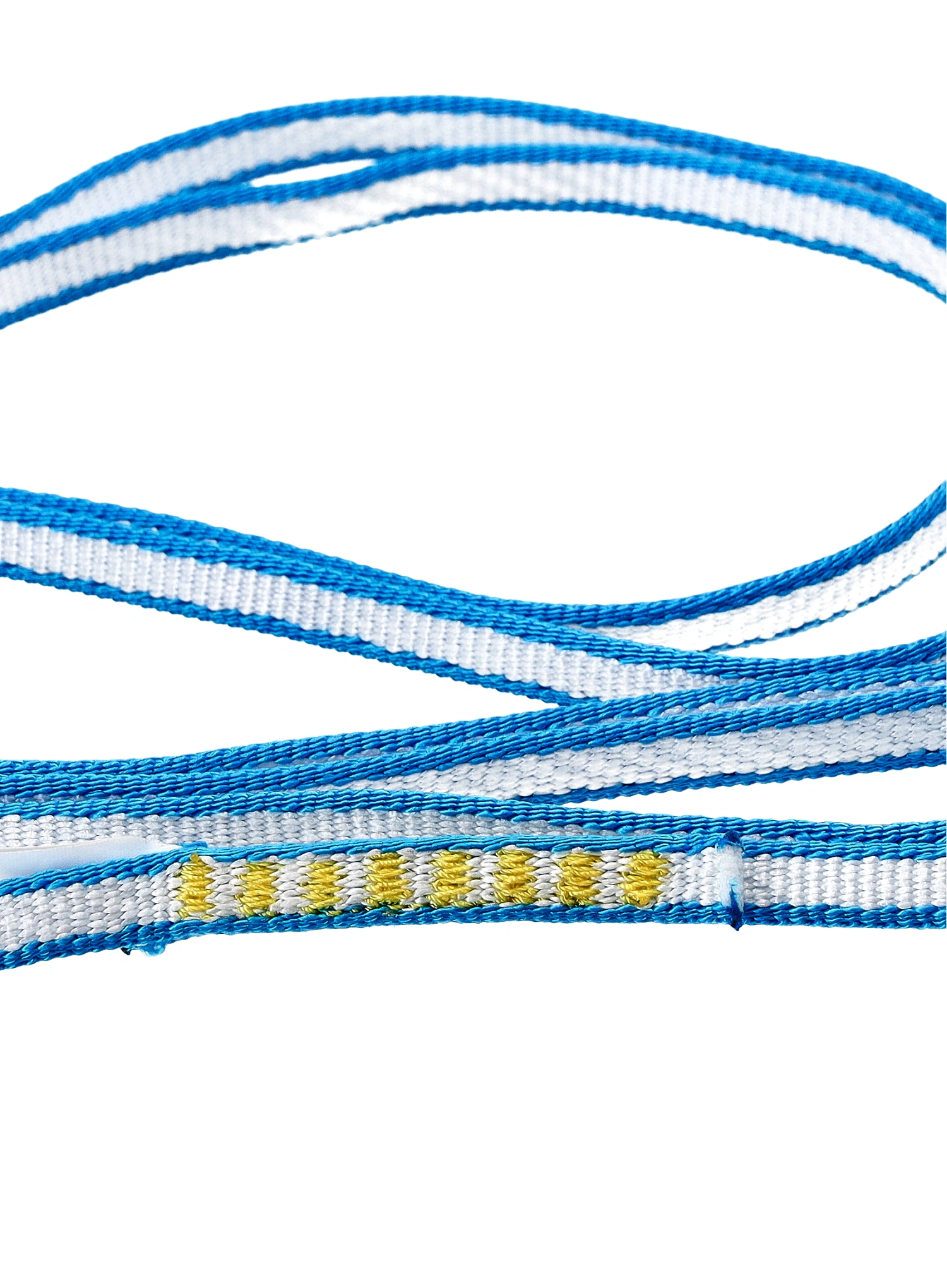 Bandschlinge Beal Dyneema 240 cm x 10 mm - white/blue