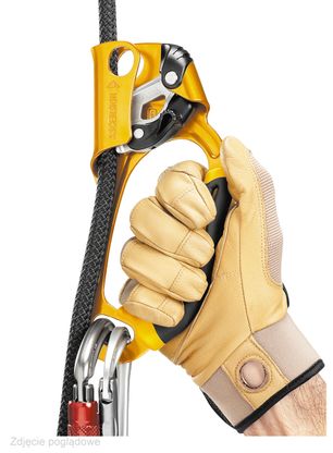 Steigklemme Petzl Ascension Left (Poignee) - black