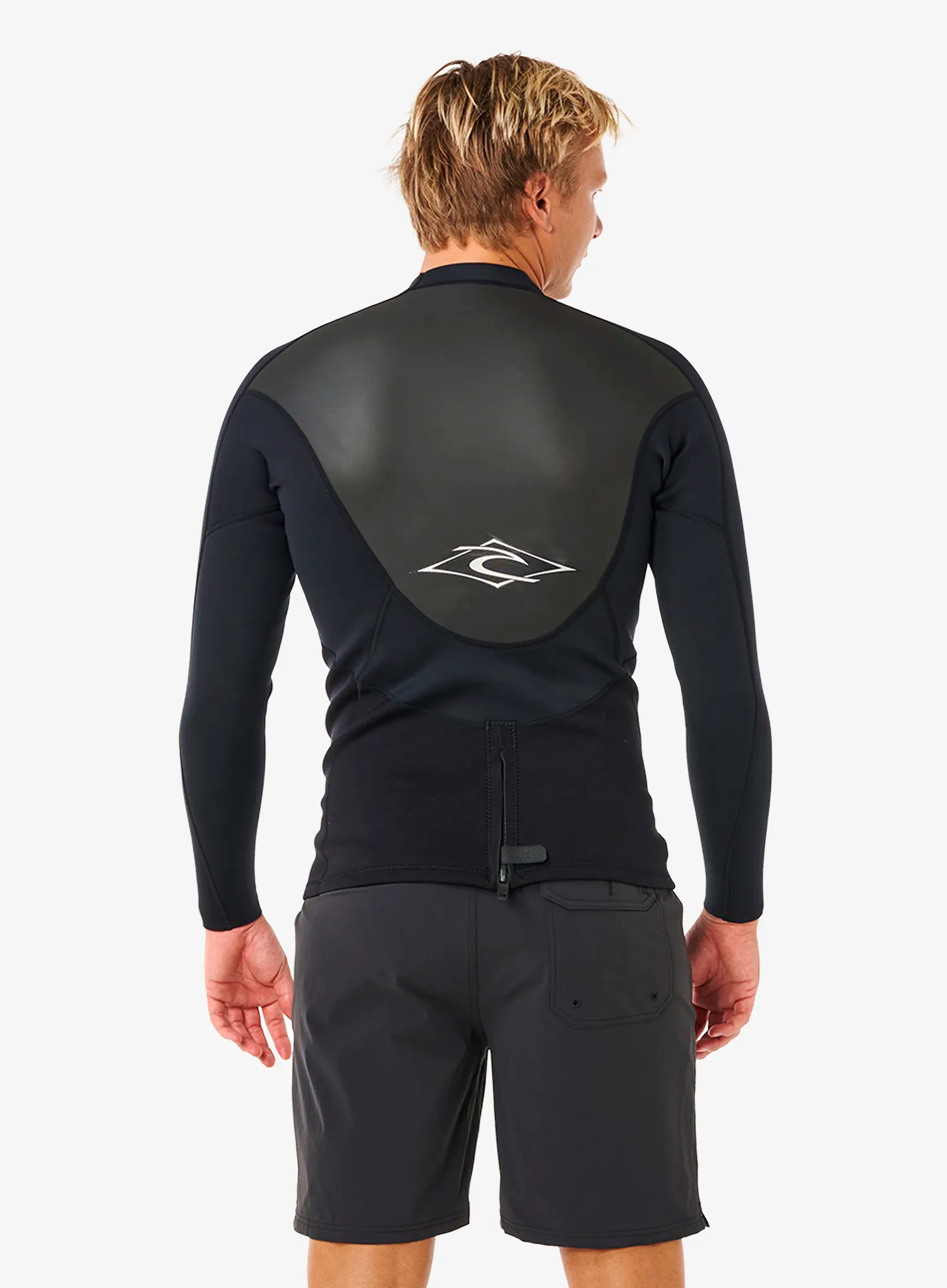 Herren-Neoprenanzug Rip Curl Omega LS Jkt 1.5 - black