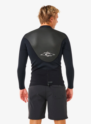 Herren-Neoprenanzug Rip Curl Omega LS Jkt 1.5 - black