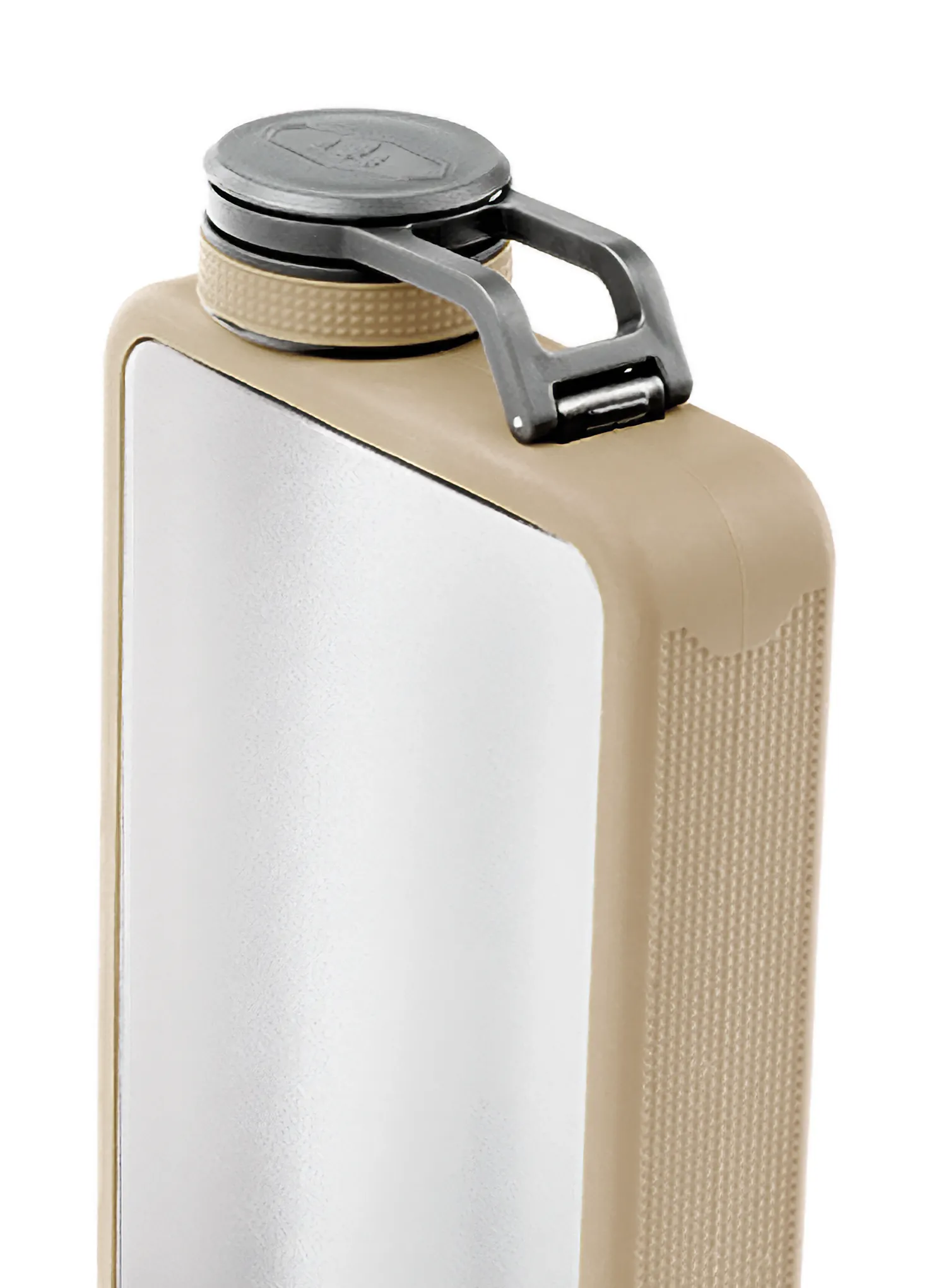Taschenflasche GSI Outdoors Boulder Flask 6 oz (177 ml) - sand